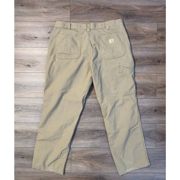 2025 Carhartt 102291 253 Relaxed Straight Rigby Dungarees Brown Size 40X32 - Picture 2 of 9